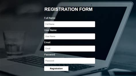 create simple registration form   html   xxx hot girl
