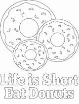 Donut Donuts Dunkin Entitlementtrap Coloringhome Bestcoloringpagesforkids Homer 2156 sketch template