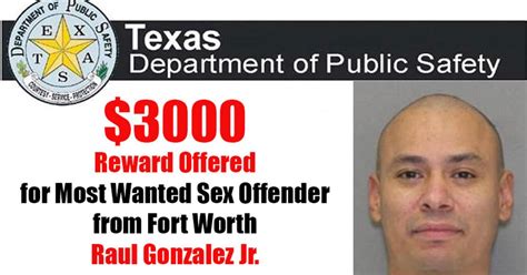 dps adds new name to most wanted sex offender list offers 3 000 for