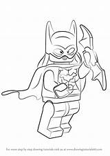 Batgirl Draw Getcolorings Getdrawings sketch template