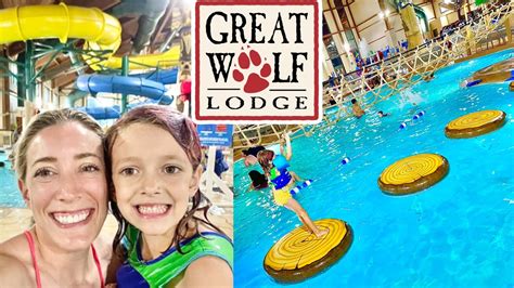 great wolf lodge kansas city water park room tour youtube