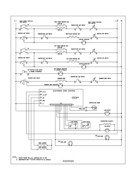 electric stove burner wiring diagram