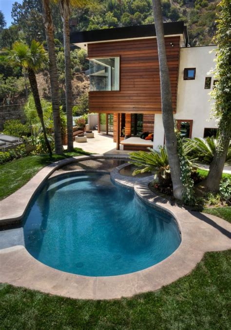 tempting contemporary swimming pool designs