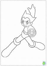 Coloring Astro Boy Dinokids Pages Astroboy Close Cartoons Library Clipart Popular Line sketch template