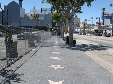 hollywood walk  fame sights attractions project expedition