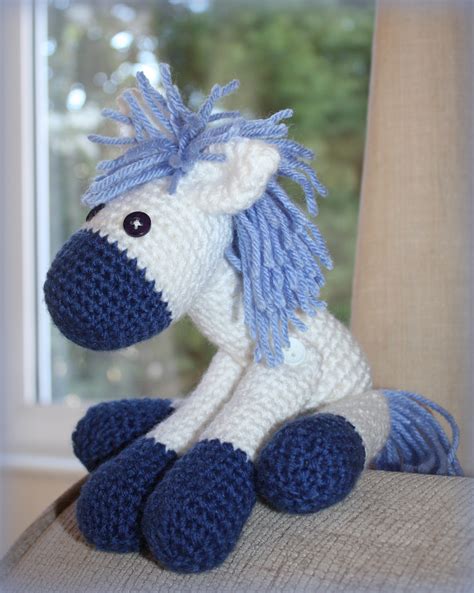 donkey crocheted toy mezzacraft sharing  art  crochet