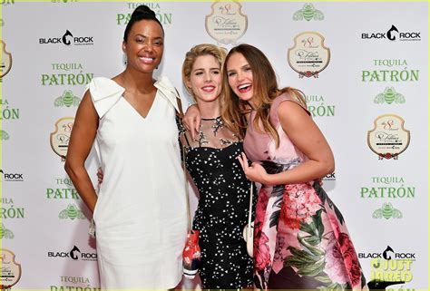 stephen amell celebrates birthday early at kentucky derby with cassandra jean and emily bett