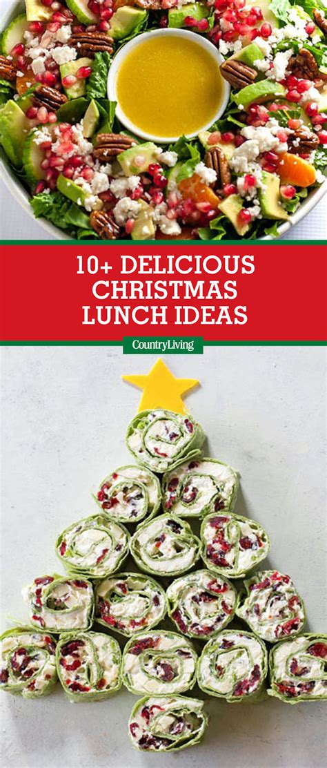 easy christmas lunch ideas  recipes  holiday lunch menu