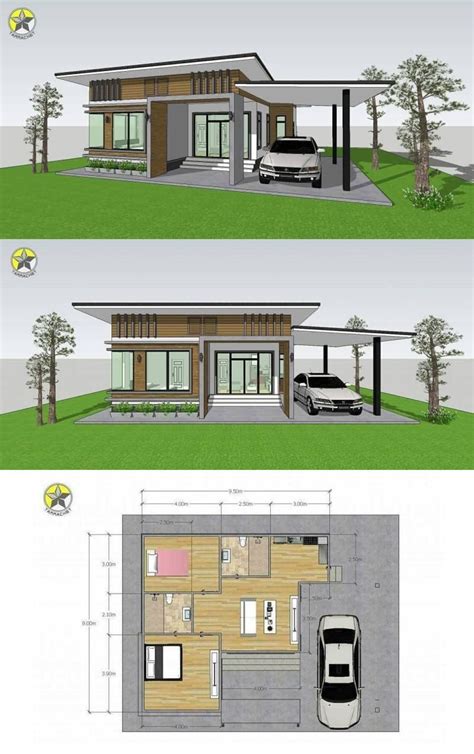 modern bungalow  cost  budget simple house design   imagine  stay