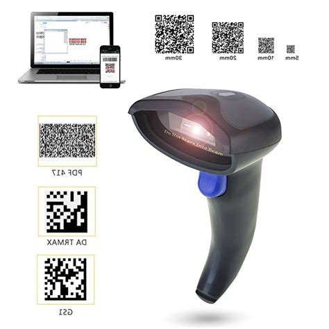 qr barcode scanner handheld automatic usb wirelesswired