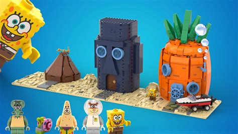 lego ideas lego spongebob squarepants  bikini bottom