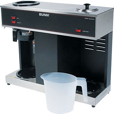 bunn pour  matic  burner  cup pour  coffee commercial brewer stainless steel black