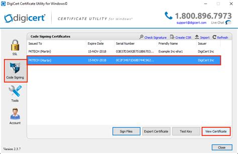 dual signing w sha256 and sha1 ev cs certificates digicert