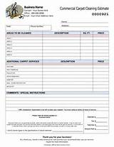 Commercial Cleaning Business Forms Photos
