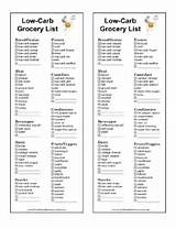 Protein Diet Grocery List Photos