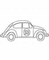 Beetle Coloring Vw Racing Pages Old Version Car Colouring Volkswagen Topcoloringpages Motorcars Cars sketch template