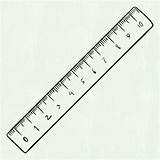 Ruler Clipart Rulers Yardstick Measuring Phonics sketch template