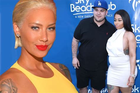 amber rose reveals pregnant blac chyna is horny all the