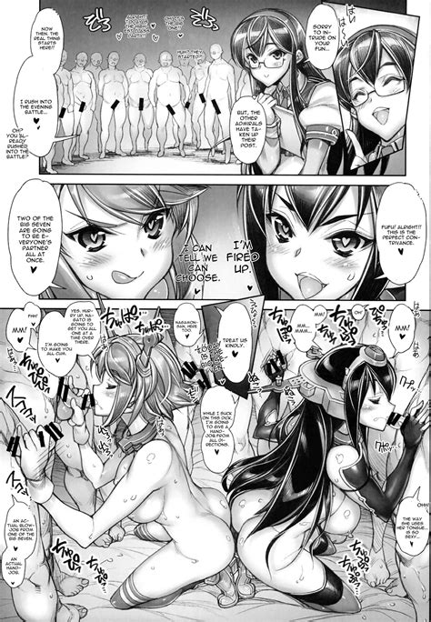 reading kancolle sex fleet collection doujinshi hentai
