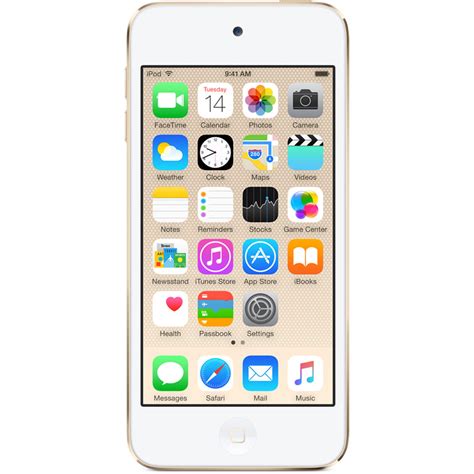 apple gb ipod touch  generation gold mkhtlla bh photo