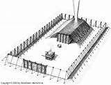 Tent Tabernacle sketch template