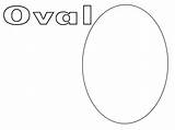 Oval Shape Coloring Pages sketch template