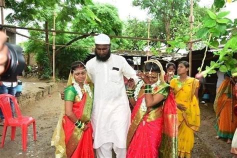वाह मुस्लिम व्यक्ति ने अपनी हिंदू राखी बहन की बेटियों की शादी हिंदू