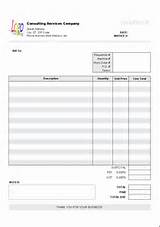 Invoice Template For Excel Images