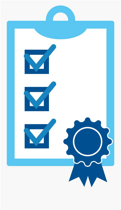 blue quality assurance icon  transparent clipart clipartkey