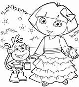 Dora Explorer Buji Exploradora Getdrawings Explora Aventureira 2262 Sheets Pintar Nick Uitprinten Benny Botas Coloringhome sketch template