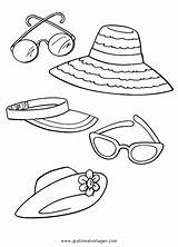 Sonnenbrille sketch template