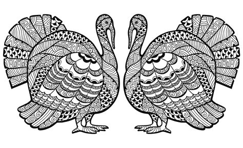 thanksgiving coloring pages  adults    print