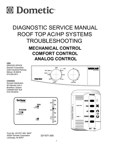 dometic ac control board wiring diagram   gmbarco