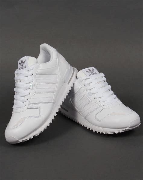 adidas zx  leather trainers whiteoriginalsshoessneakersrunner