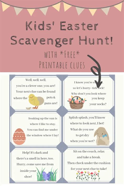 easter scavenger hunt the growing creatives easter scavenger hunt