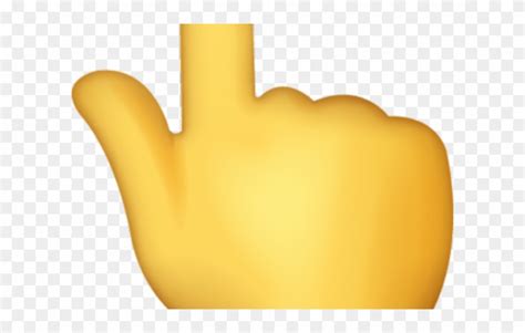hand emoji clipart pointed finger pointing  emoji png transparent