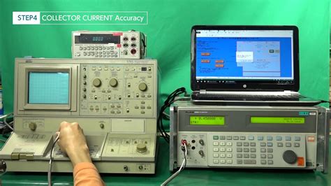 curve tracer semi automatic performance test demo youtube