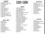 Pictures of House Cleaning Checklist