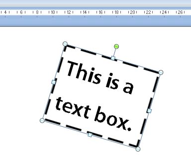 rotate text microsoft word text box rotate