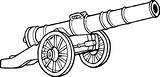 Cannons sketch template