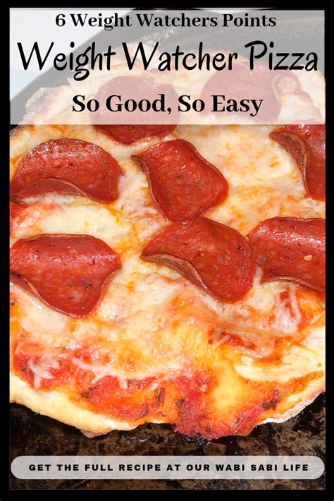 The Best Weight Watchers Pizza With Pepperoni Our Wabi