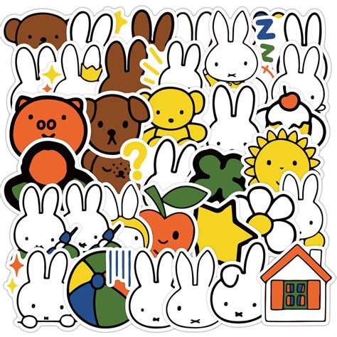 meerdere stijlen nijntje sanrio kuromi stitch anime sticker snoopy  melody kirby  pcs