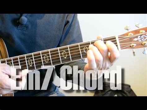 em chord guitar lesson youtube