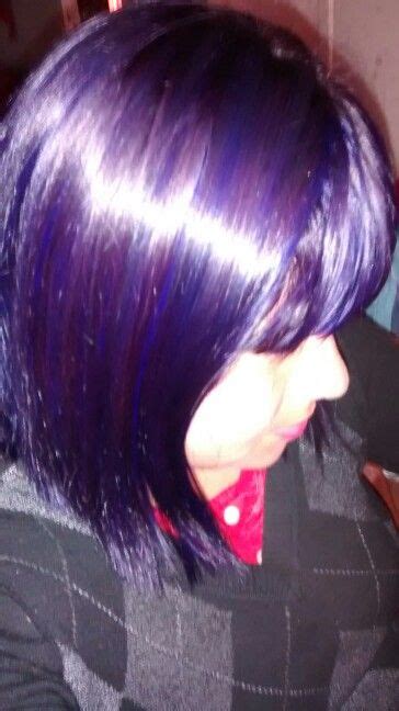 purple hair love it color de pelo colores
