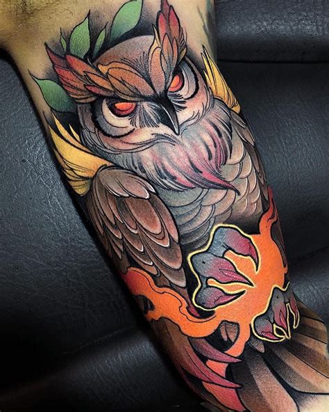 owl tattoos     hoot  excitement