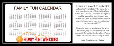 twin cities family fun calendar minneapolis st paul