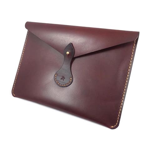 envelope style leather ipad case coyote company leather