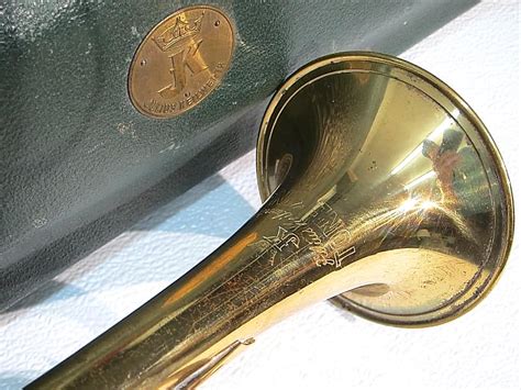 vintage  julius keilwerth tone king bb trumpet clean  reverb