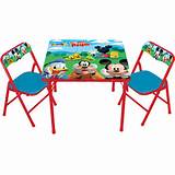 Toddler Foldable Table And Chair Set Pictures