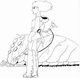 Nausicaa sketch template